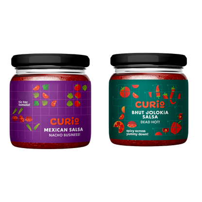 TOMATO RELiSH Sauce, BHUT JOLOKiA SALSA